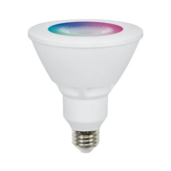 Smart WIFI LED PAR30 Bulb | 16 Million Colors, Music Sync, 2000K-5000K Adjustable Kelvin