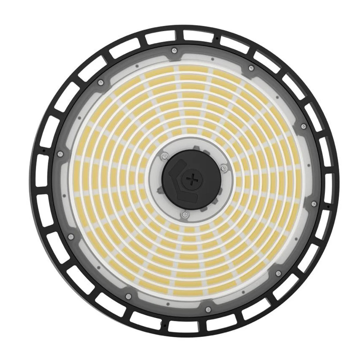 240W Tunable LED High Bay Light, 16,000-38,400lm, 4000K-5000K Switchable, 0-10V Dimmable, AC100-277V, CRI>80, ETL Listed